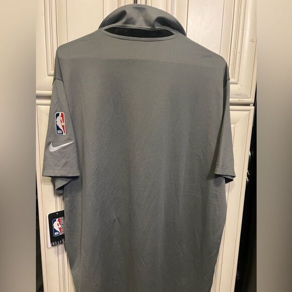 Minnesota Timberwolves Nike Golf Black Dri-Fit Polo NBA Men's Size L - Picture 4 of 10